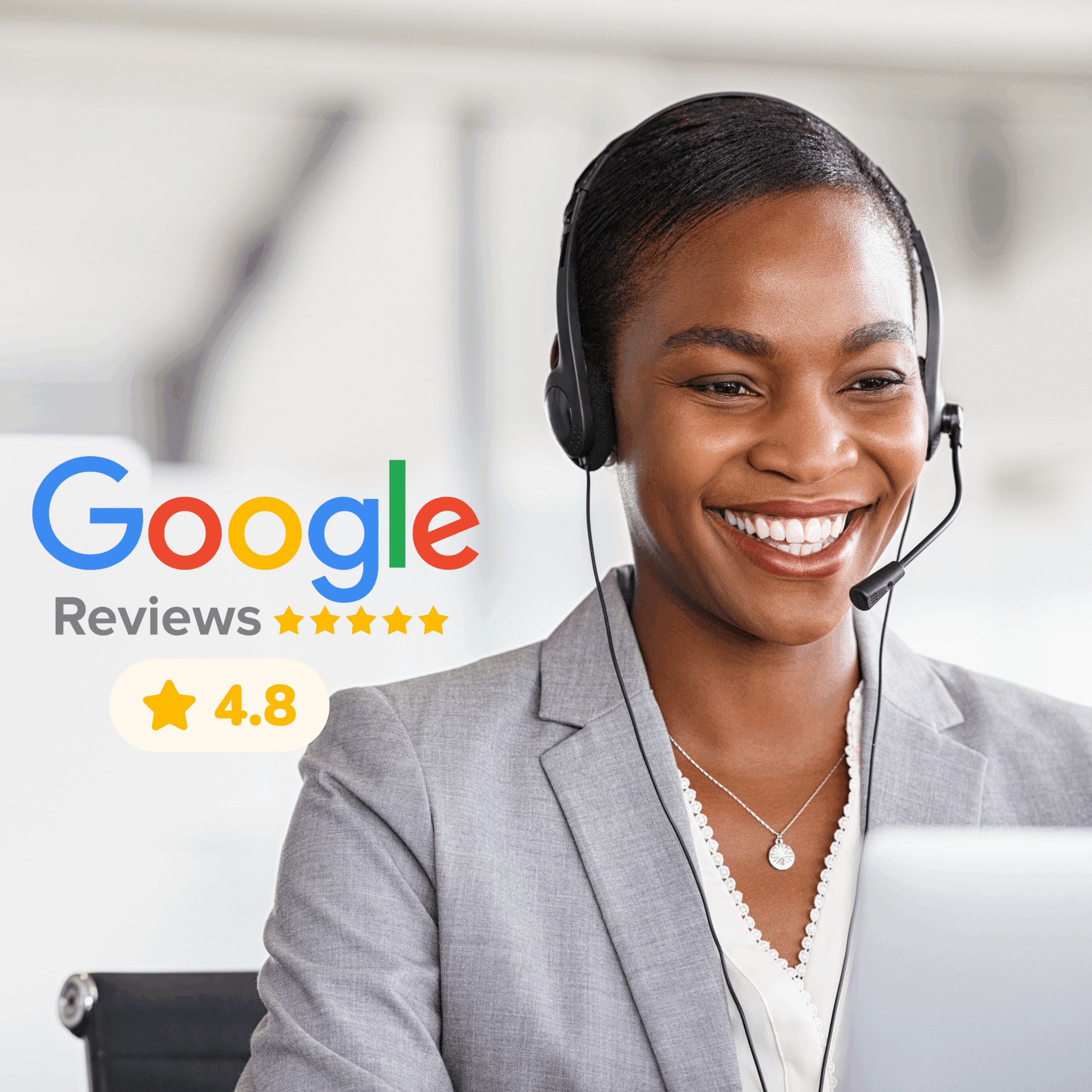 DTS One - 4.8 stars on Google Reviews