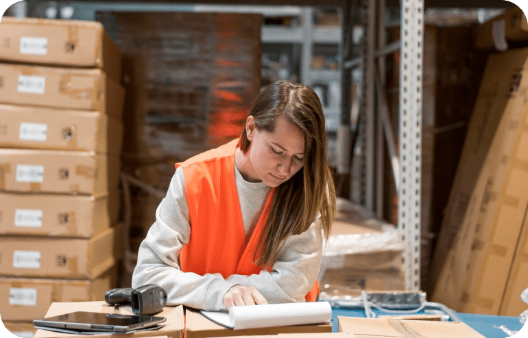 A professional managing LTL freight bills and claims